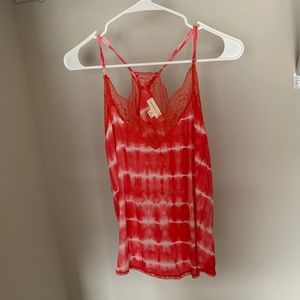 Love Stitch Lace Trim Cami